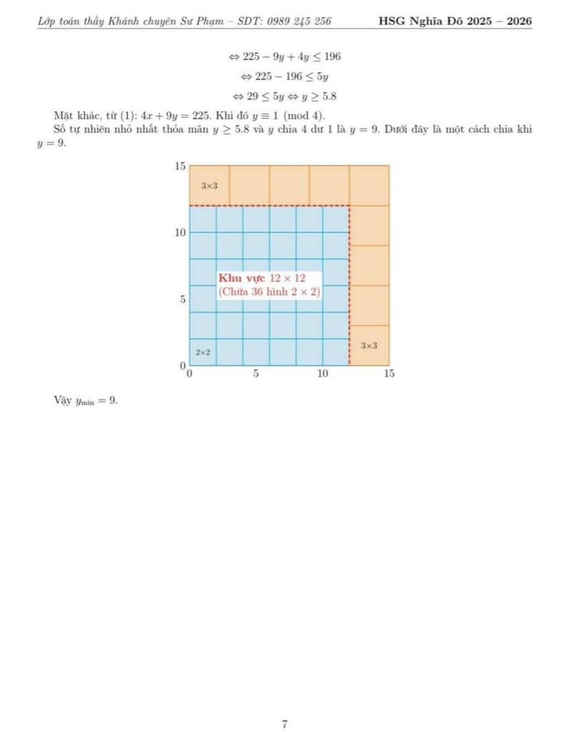 đề chọn học sinh giỏi toán 9 năm 2025 – 2026 phường nghĩa đô – hà nội 6