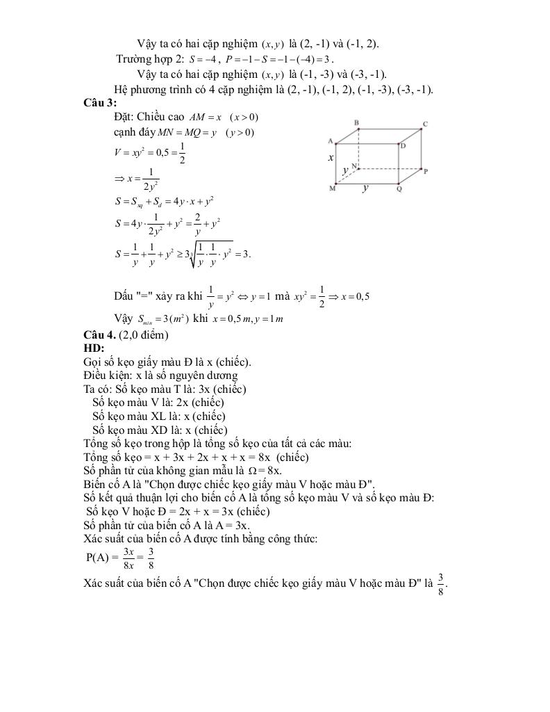đề chọn học sinh giỏi toán 9 năm 2025 – 2026 xã hải châu – nghệ an 2