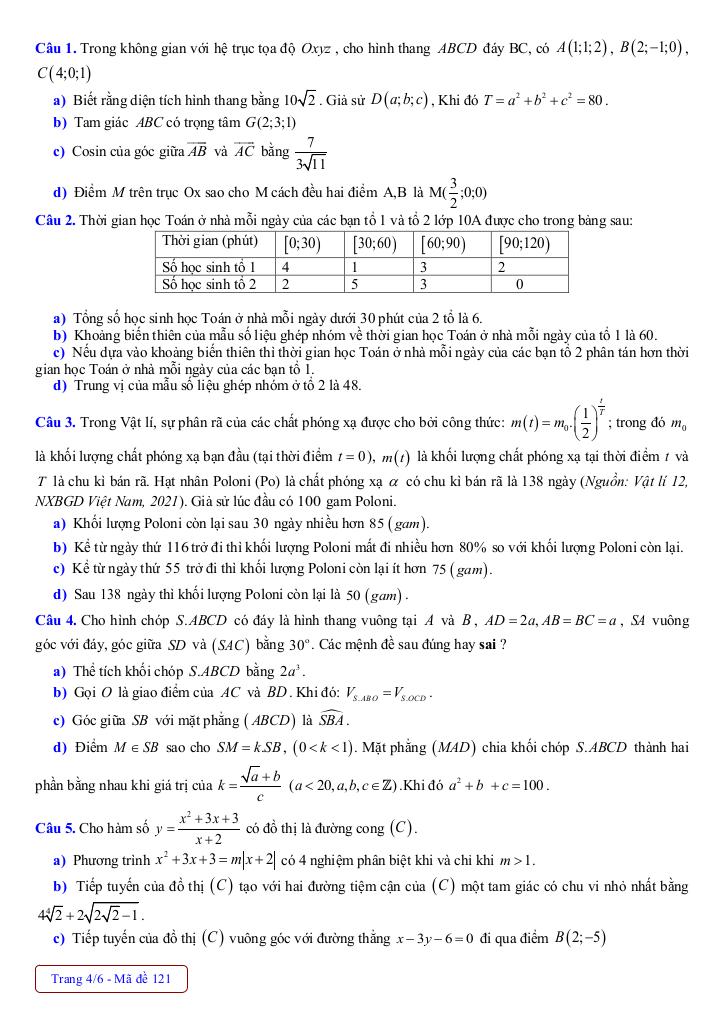 đề chọn hsg toán 12 lần 1 năm 2025 – 2026 khối thpt triệu sơn & lê lợi – thanh hóa 3