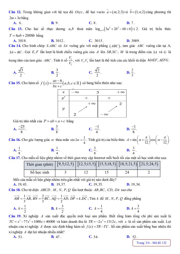 đề chọn hsg toán 12 lần 1 năm 2025 – 2026 khối thpt triệu sơn & lê lợi – thanh hóa 8