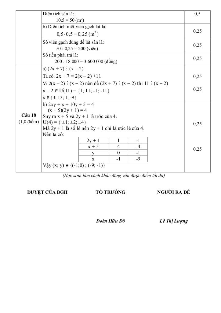 đề cuối học kỳ 1 toán 6 năm 2024 – 2025 trường thcs liên khê – hải phòng 7