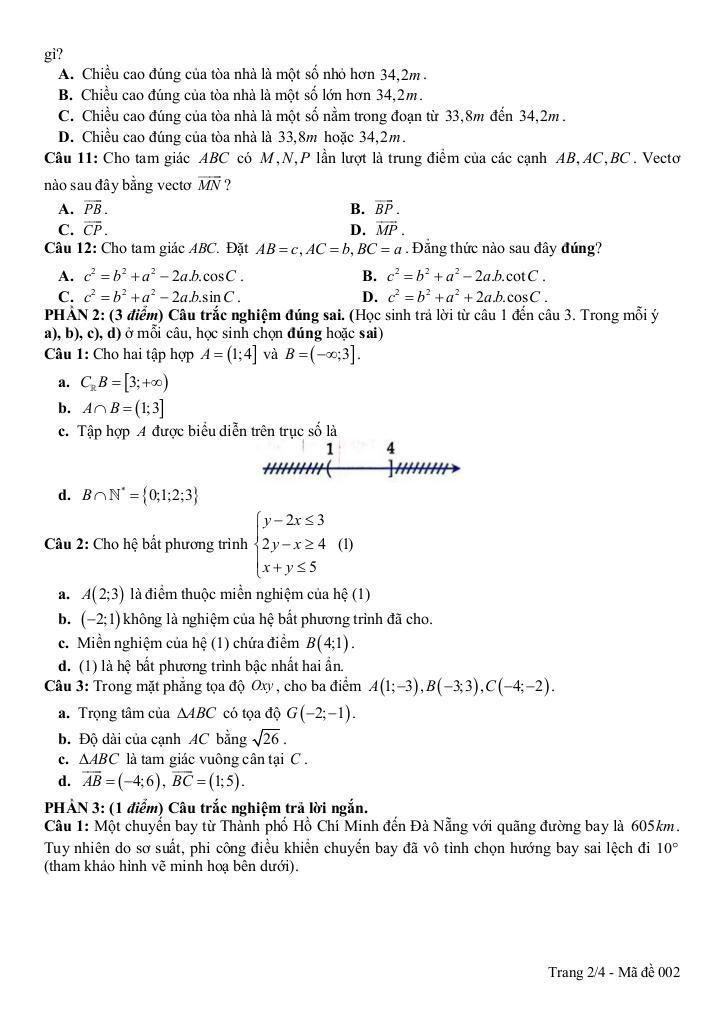 đề cuối kì 1 toán 10 năm 2024 – 2025 trường thpt trần quang diệu – quảng ngãi 5