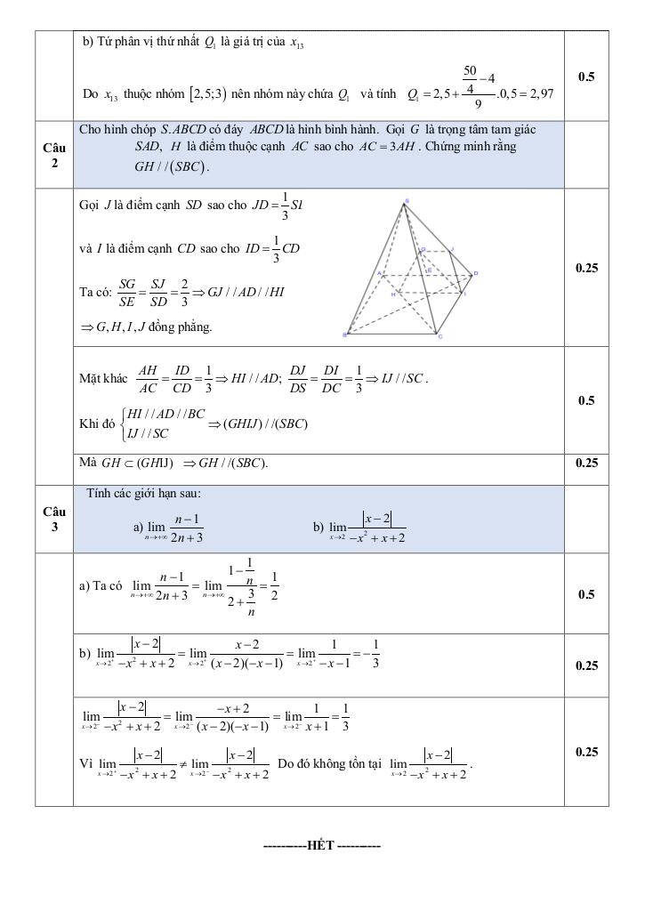 đề cuối kì 1 toán 11 năm 2024 – 2025 trường thpt hòa vang – đà nẵng 5