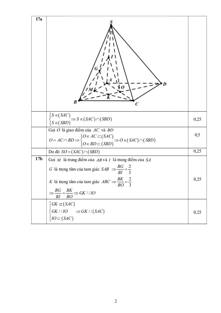 đề cuối kỳ 1 toán 11 năm 2024 – 2025 trường thpt phú lộc – tt huế 7