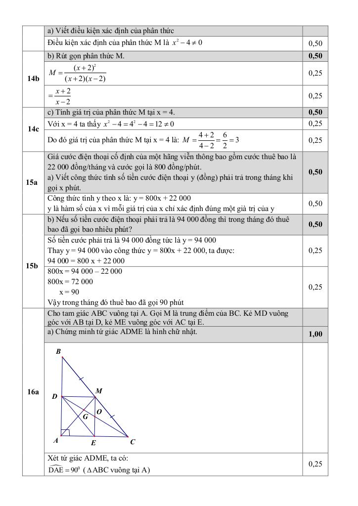 đề cuối kỳ 1 toán 8 năm 2024 – 2025 trường thcs đinh tiên hoàng – khánh hòa 6