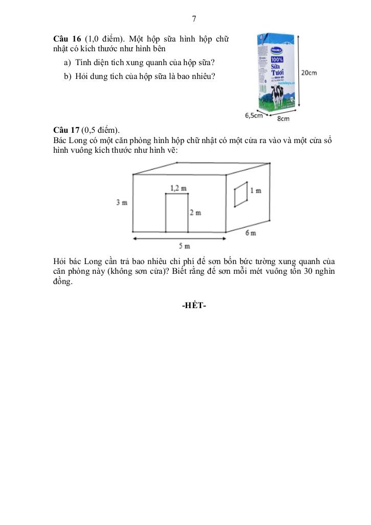 đề cương giữa học kì 1 toán 7 năm 2025 – 2026 trường thcs long toàn – tp hcm 6
