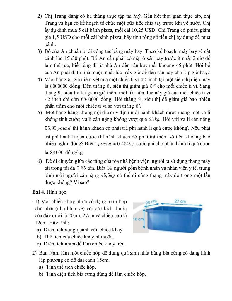 đề cương giữa học kì 1 toán 7 năm 2025 – 2026 trường thcs tân mai – hà nội 3