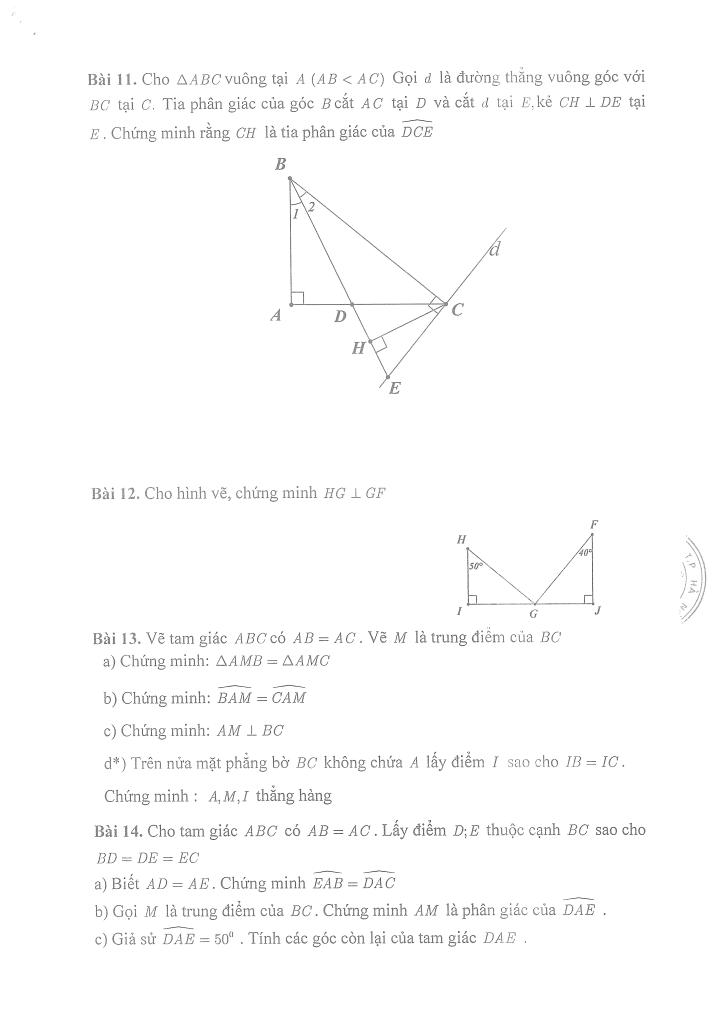 đề cương giữa học kì 1 toán 7 năm 2025 – 2026 trường thcs thọ lộc – hà nội 6