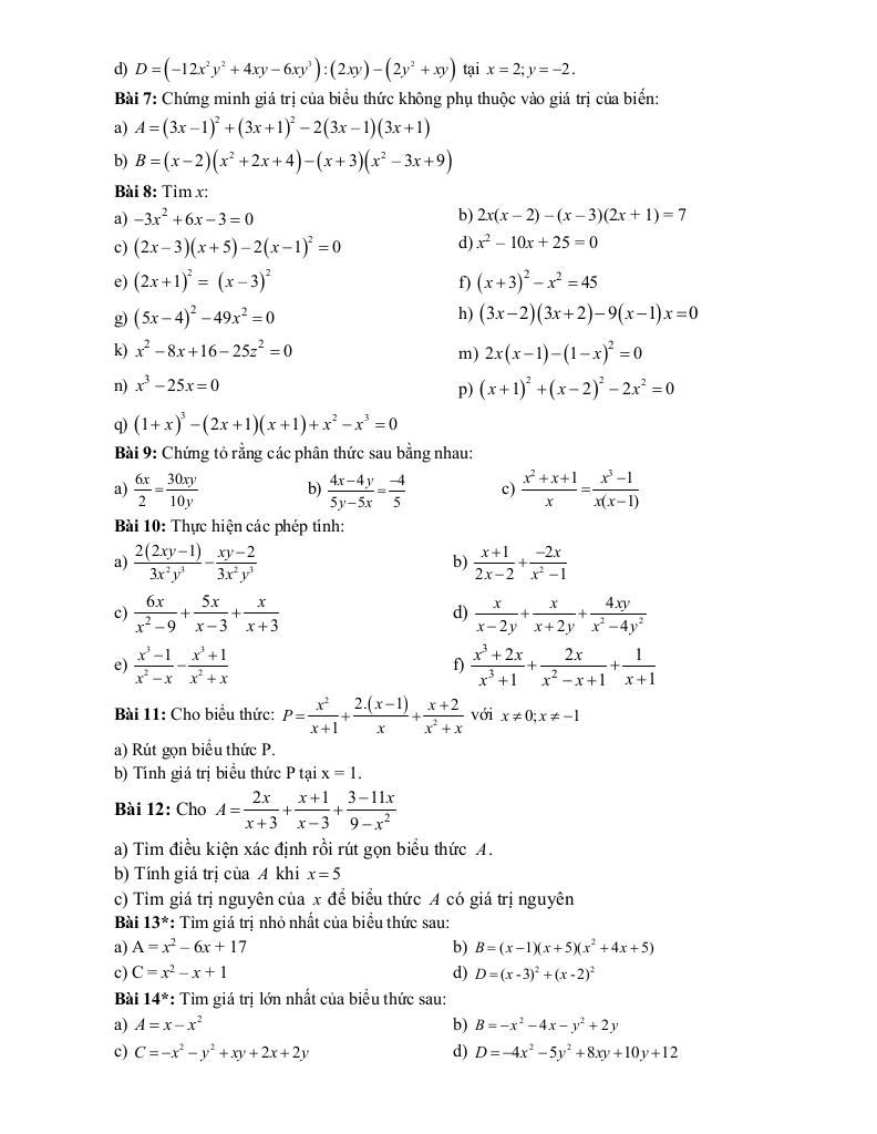 đề cương giữa học kì 1 toán 8 năm 2025 – 2026 trường thcs lĩnh nam – hà nội 4