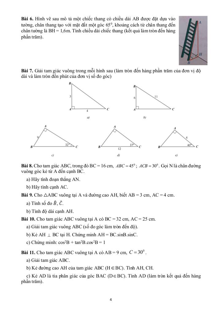 đề cương giữa học kì 1 toán 9 năm 2025 – 2026 trường thcs long toàn – tp hcm 3