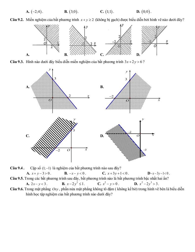 đề cương giữa kì 1 toán 10 năm 2025 – 2026 trường thpt đức trọng – lâm đồng 3
