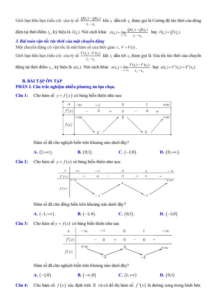 đề cương giữa kì 1 toán 12 năm 2025 – 2026 trường thpt đức trọng – lâm đồng 3