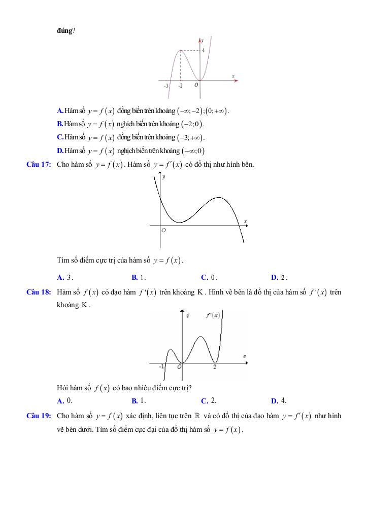 đề cương giữa kì 1 toán 12 năm 2025 – 2026 trường thpt đức trọng – lâm đồng 7