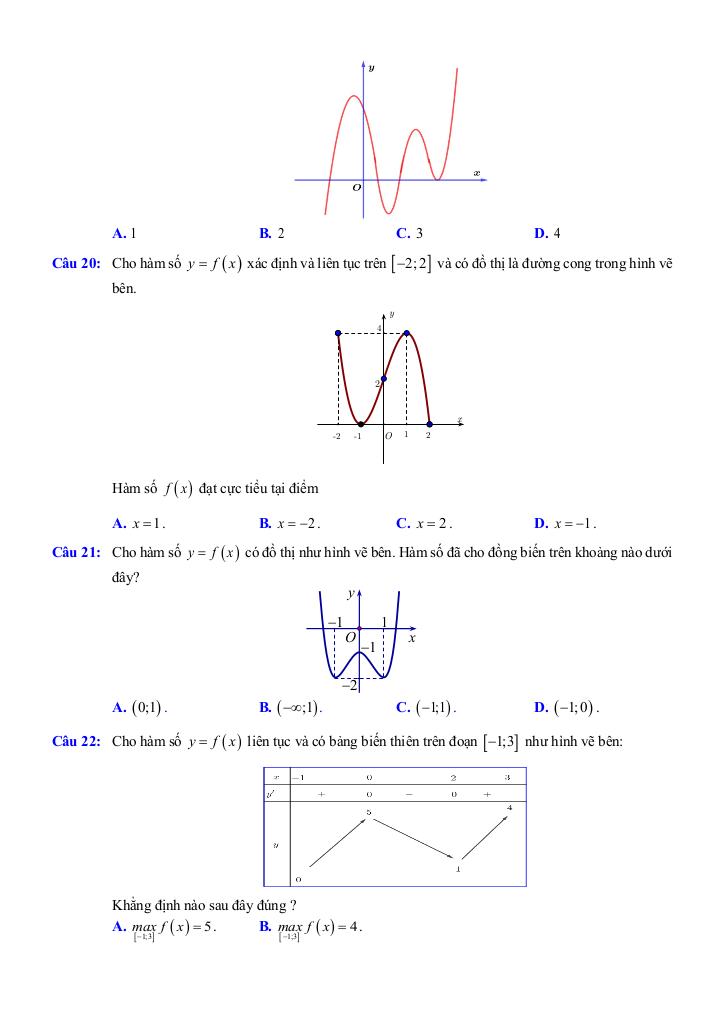 đề cương giữa kì 1 toán 12 năm 2025 – 2026 trường thpt đức trọng – lâm đồng 8