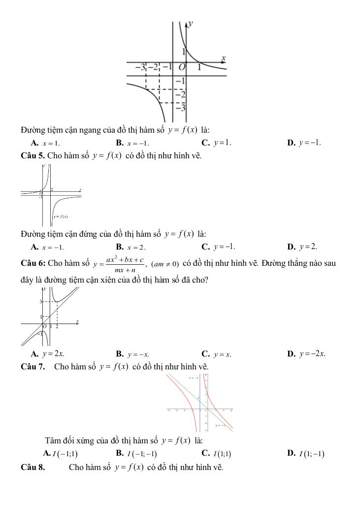 đề cương giữa kì 1 toán 12 năm 2025 – 2026 trường thpt quế sơn – đà nẵng 2
