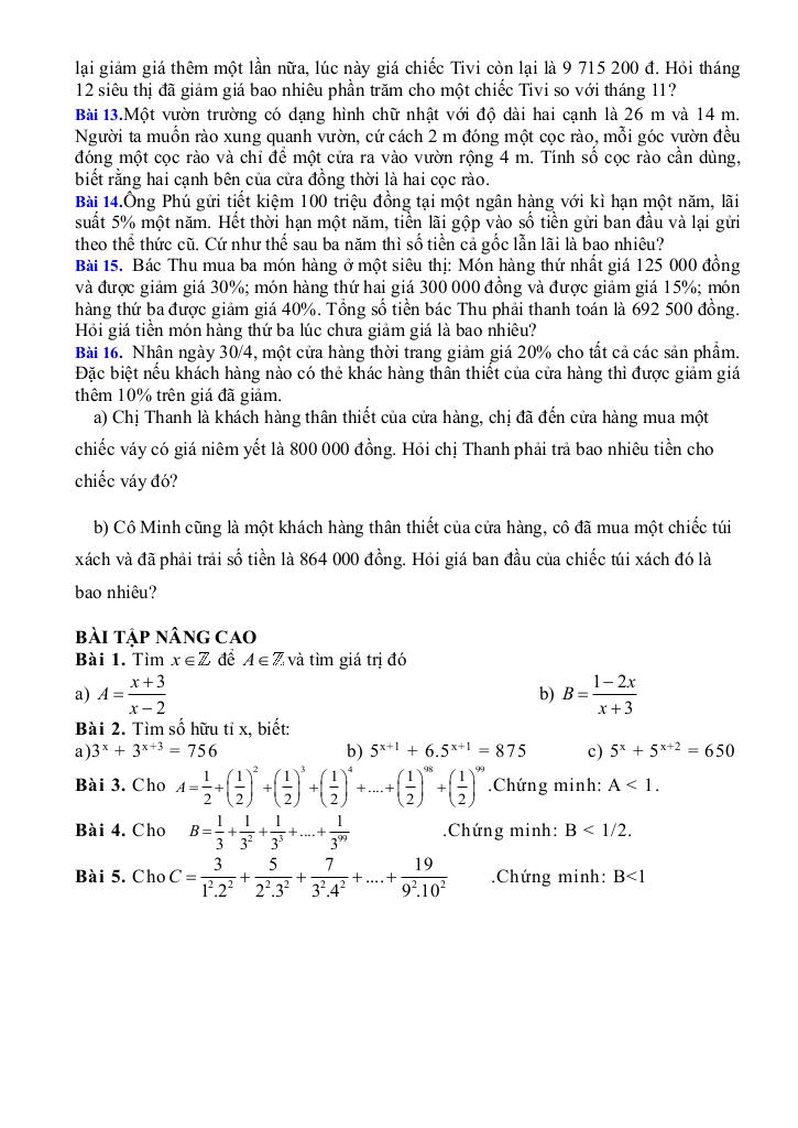 đề cương giữa kì 1 toán 7 năm 2025 – 2026 trường thcs nguyễn văn linh – tp hcm 2