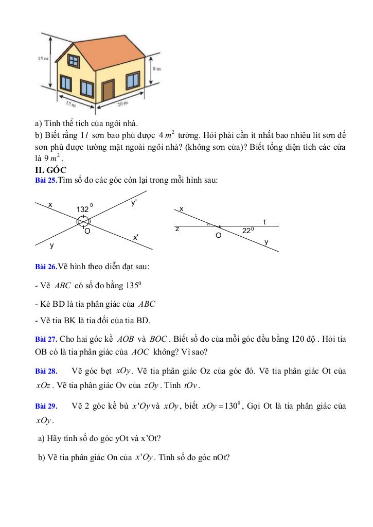 đề cương giữa kì 1 toán 7 năm 2025 – 2026 trường thcs nguyễn văn linh – tp hcm 4