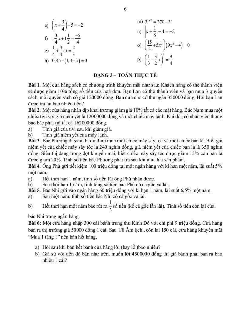 đề cương giữa kì 1 toán 7 năm 2025 – 2026 trường thcs tô hoàng – hà nội 4