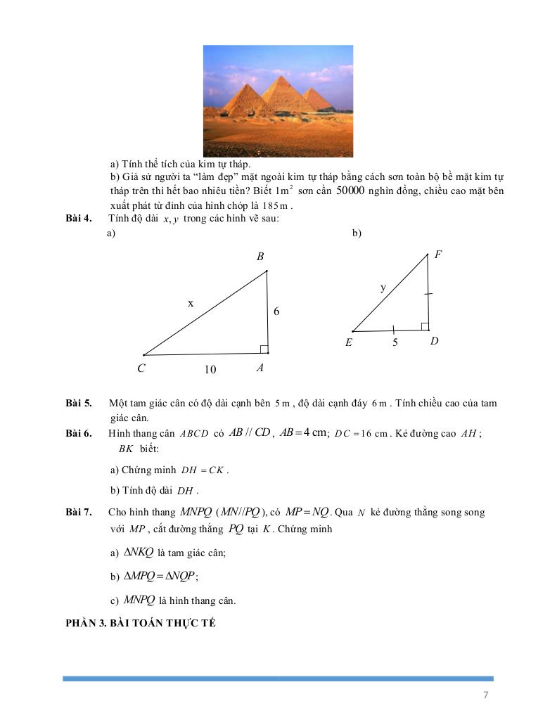 đề cương giữa kì 1 toán 8 năm 2025 – 2026 trường thcs nguyễn văn linh – tp hcm 6