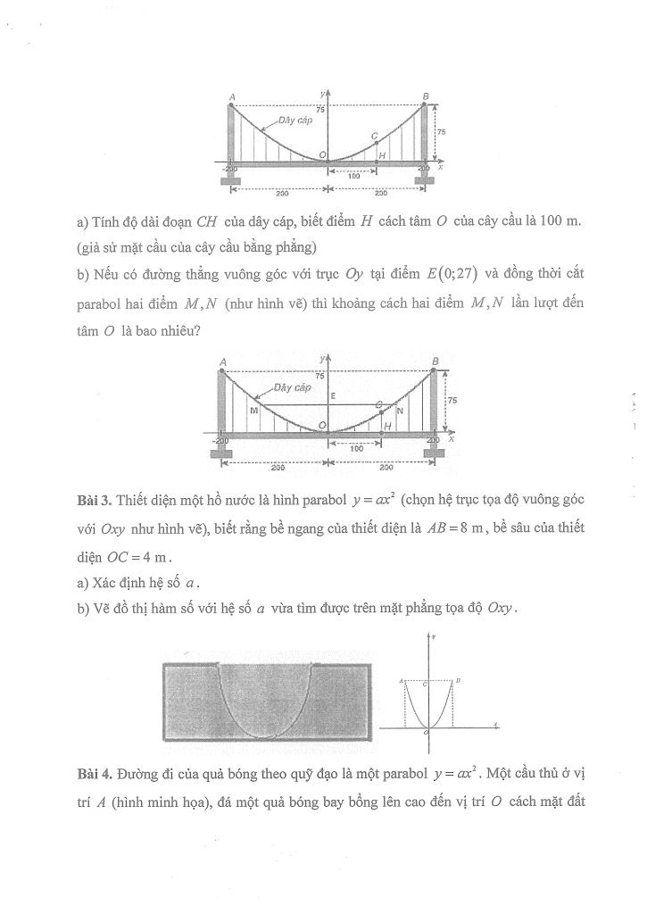 đề cương giữa kì 2 toán 9 năm 2024 – 2025 trường thcs thọ lộc – hà nội 2