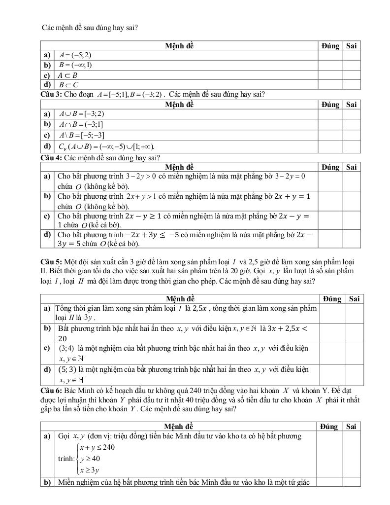 đề cương giữa kỳ 1 toán 10 năm 2025 – 2026 trường thpt hoàng văn thụ – hà nội 4