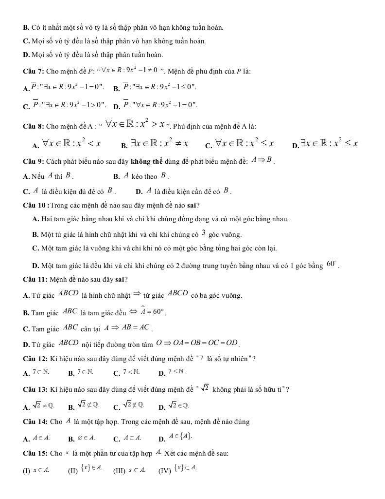 đề cương giữa kỳ 1 toán 10 năm 2025 – 2026 trường thpt trần quang khải – tp hcm 5