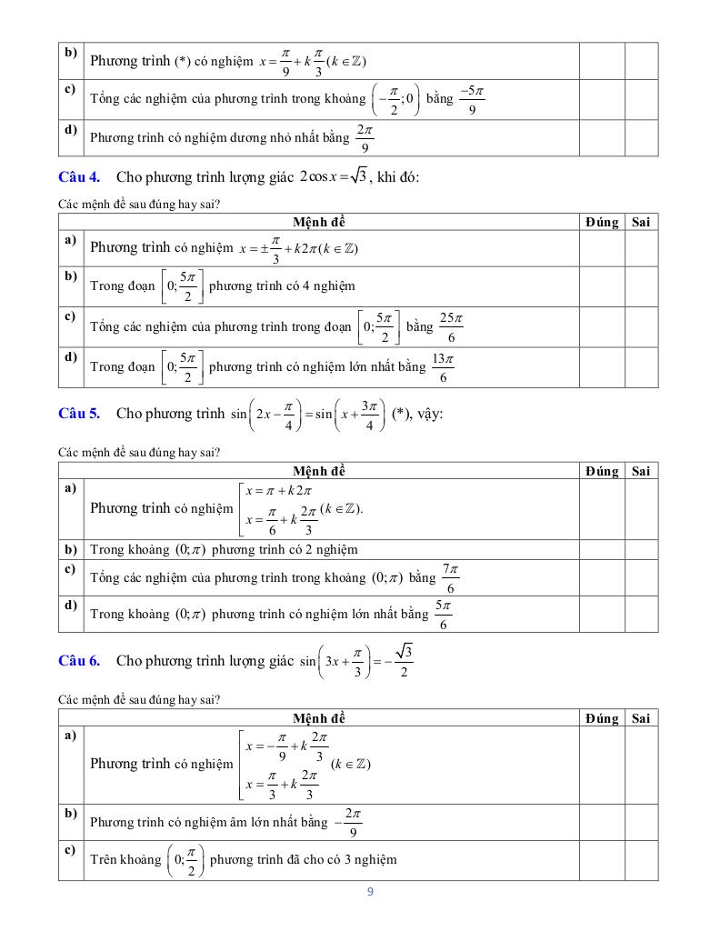 đề cương giữa kỳ 1 toán 11 năm 2025 – 2026 trường thpt trần quang khải – tp hcm 8