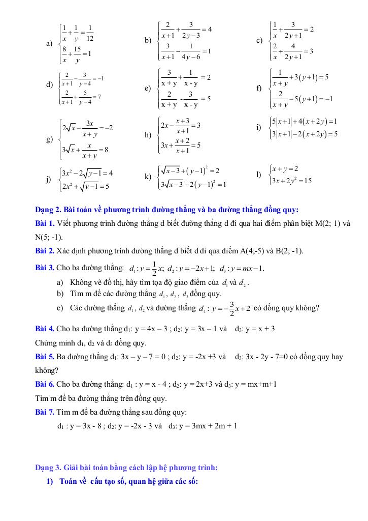 đề cương giữa kỳ 1 toán 9 năm 2025 – 2026 trường thcs thành công – hà nội 4