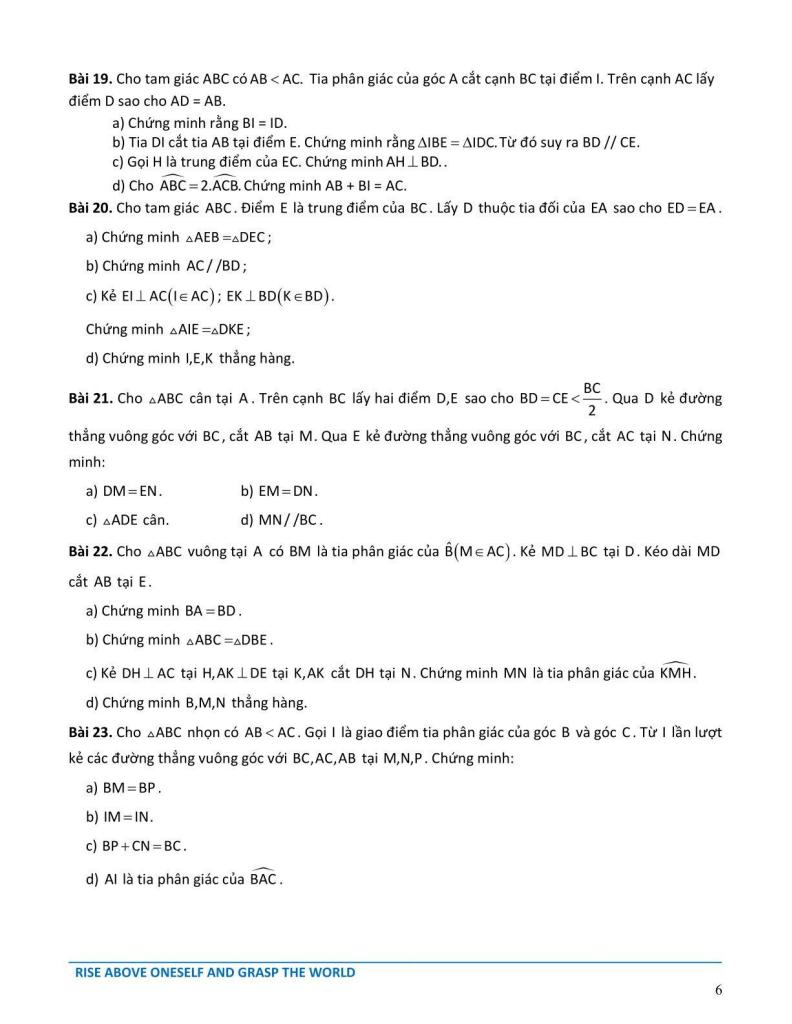 đề cương học kì 1 toán 7 năm 2025 – 2026 hệ thống gd archimedes school – hà nội 5
