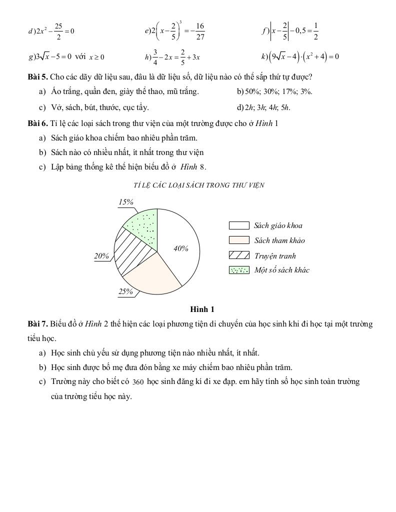đề cương học kì 1 toán 7 năm 2025 – 2026 trường thcs thăng long – hà nội 1