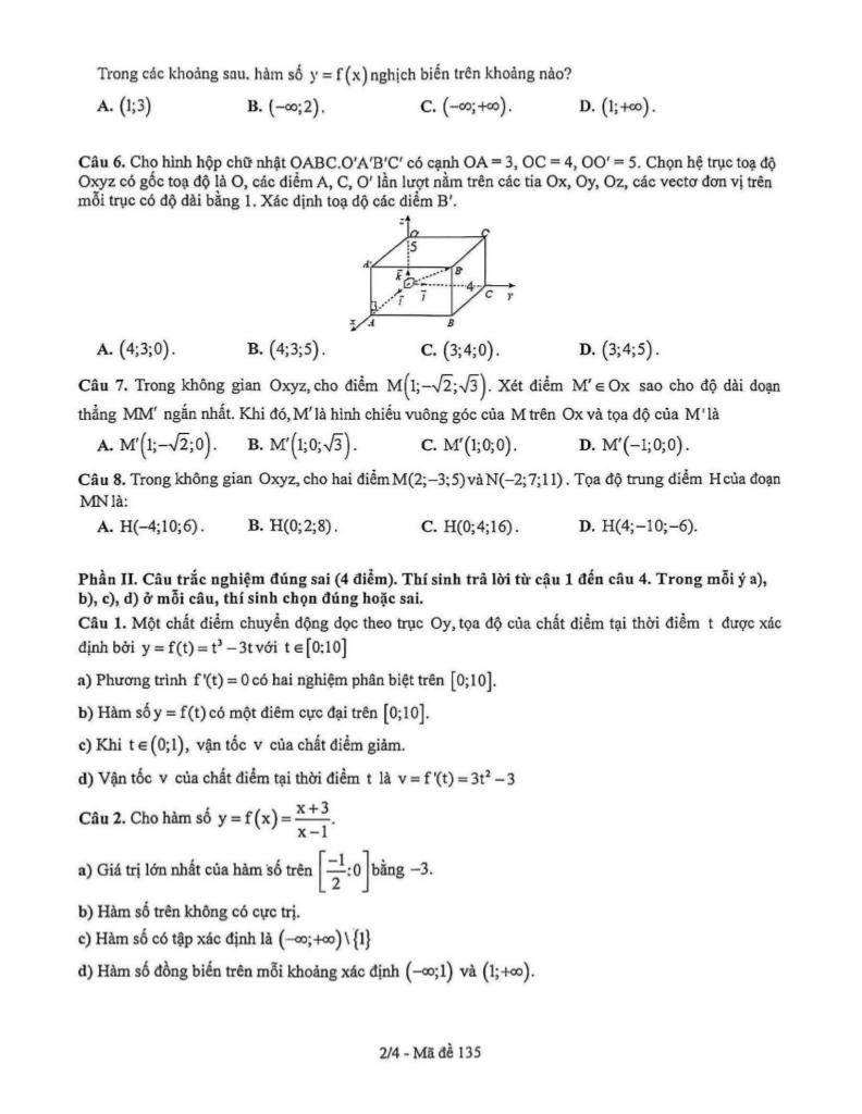 đề giữa hk1 toán 12 năm 2025 – 2026 trường thpt nguyễn khuyến – tp hcm 1