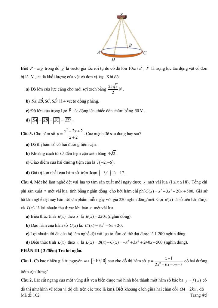 đề giữa học kì 1 toán 12 năm 2025 – 2026 trường thpt nhị chiểu – hải phòng 8