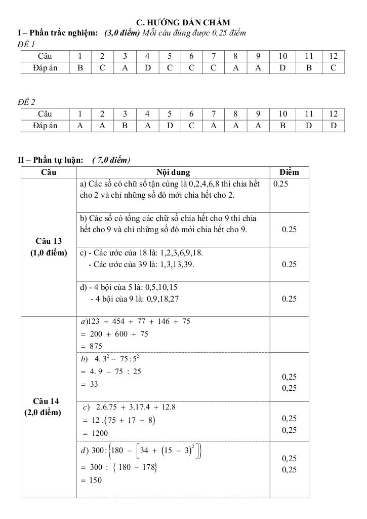 đề giữa học kì 1 toán 6 năm 2024 – 2025 trường thcs hoài thanh – bình định 8