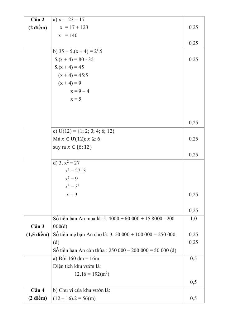 đề giữa học kì 1 toán 6 năm 2024 – 2025 trường thcs vạn phúc – hà nội 8