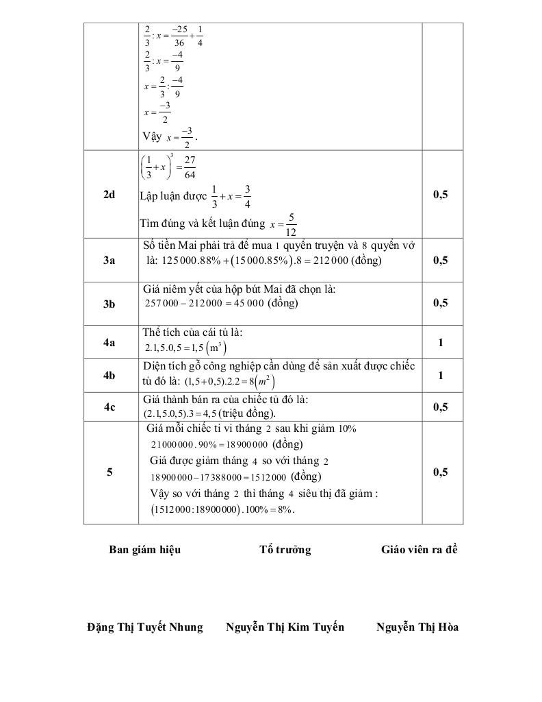 đề giữa học kì 1 toán 7 năm 2025 – 2026 trường thcs ái mộ – hà nội 8
