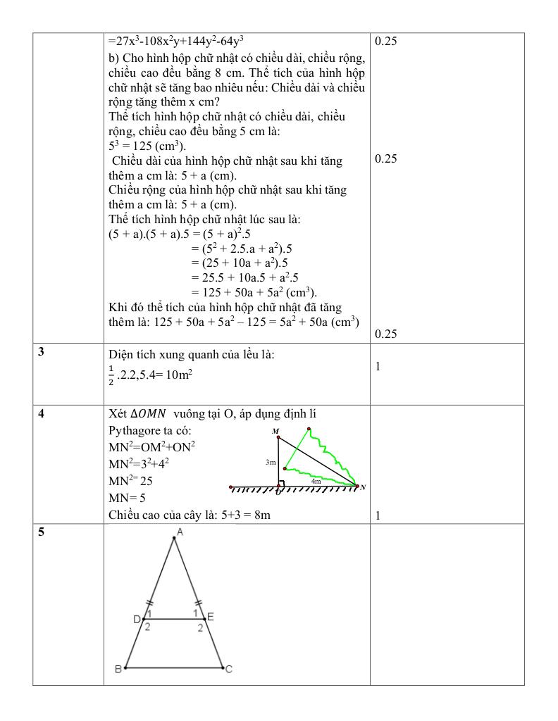 đề giữa học kì 1 toán 8 năm 2025 – 2026 trường thcs phú lợi – tp hcm 3