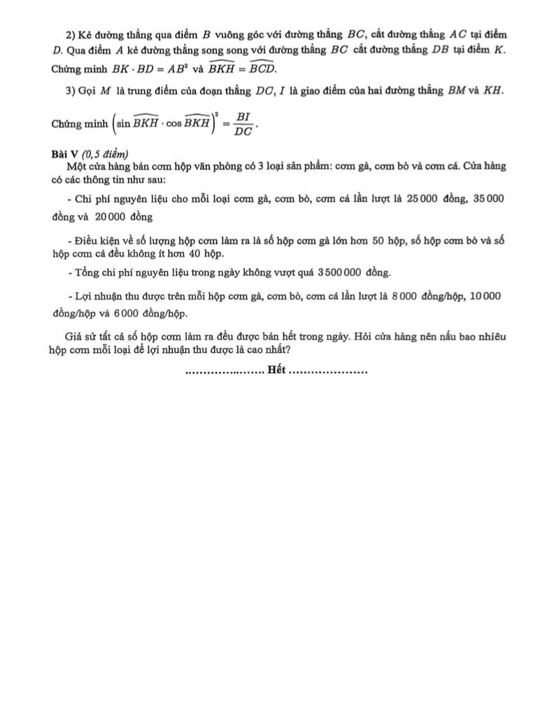 đề giữa học kì 1 toán 9 năm 2025 – 2026 trường thcs giảng võ – hà nội 1