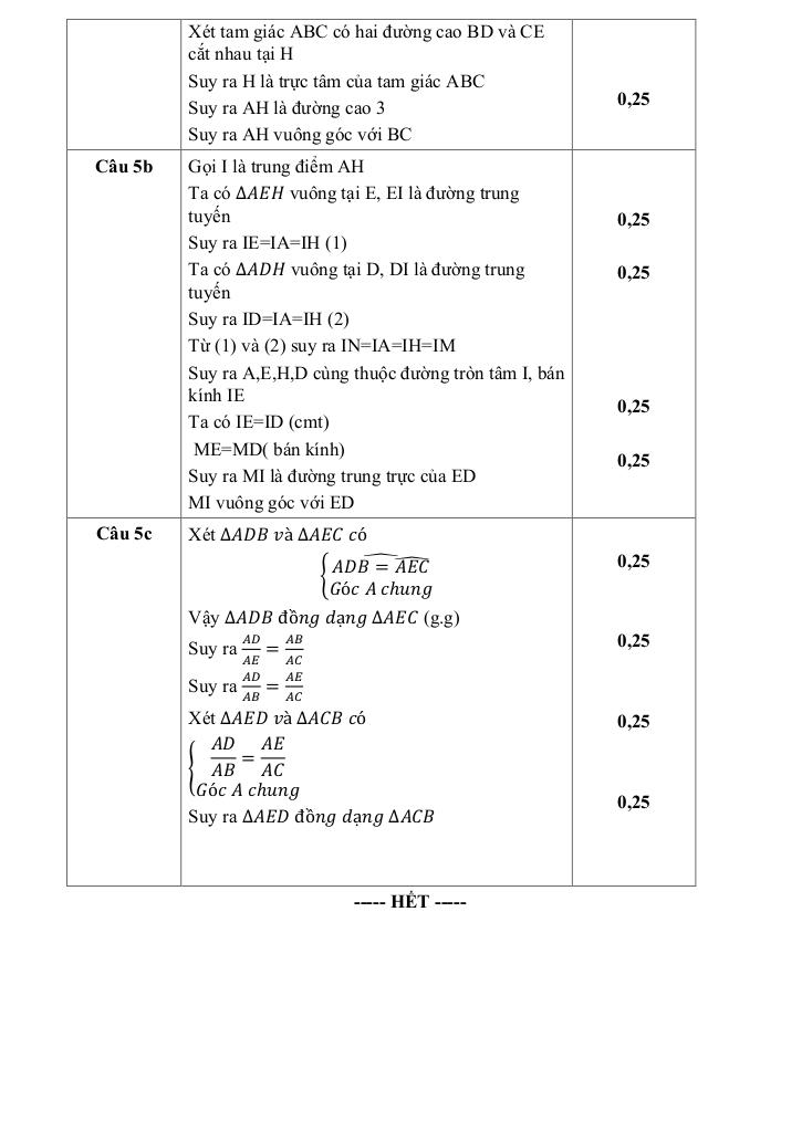 đề giữa học kì 1 toán 9 năm 2025 – 2026 trường thcs phú lợi – tp hcm 4