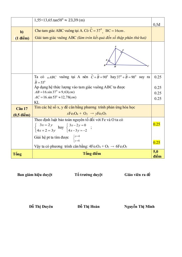 đề giữa học kì 1 toán 9 năm 2025 – 2026 trường thcs tân sỏi – bắc ninh 9