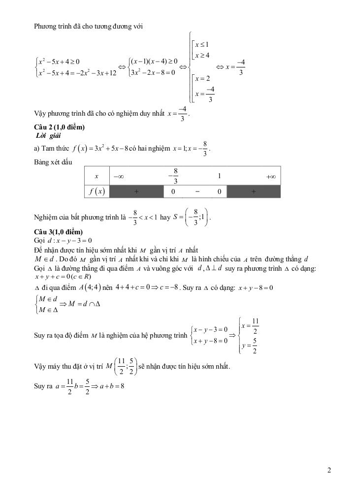 đề giữa học kì 2 toán 10 năm 2024 – 2025 trường thpt thanh hòa – bình phước 5