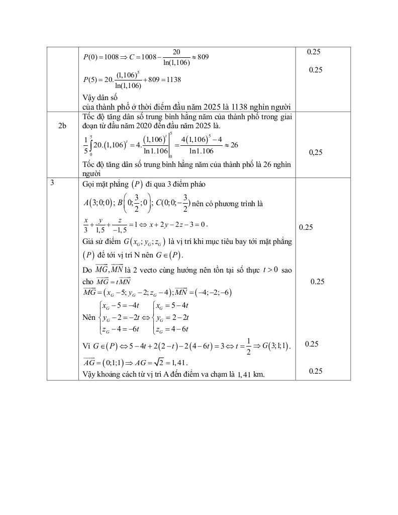 đề giữa học kì 2 toán 12 năm 2024 – 2025 trường thpt thanh hòa – bình phước 8