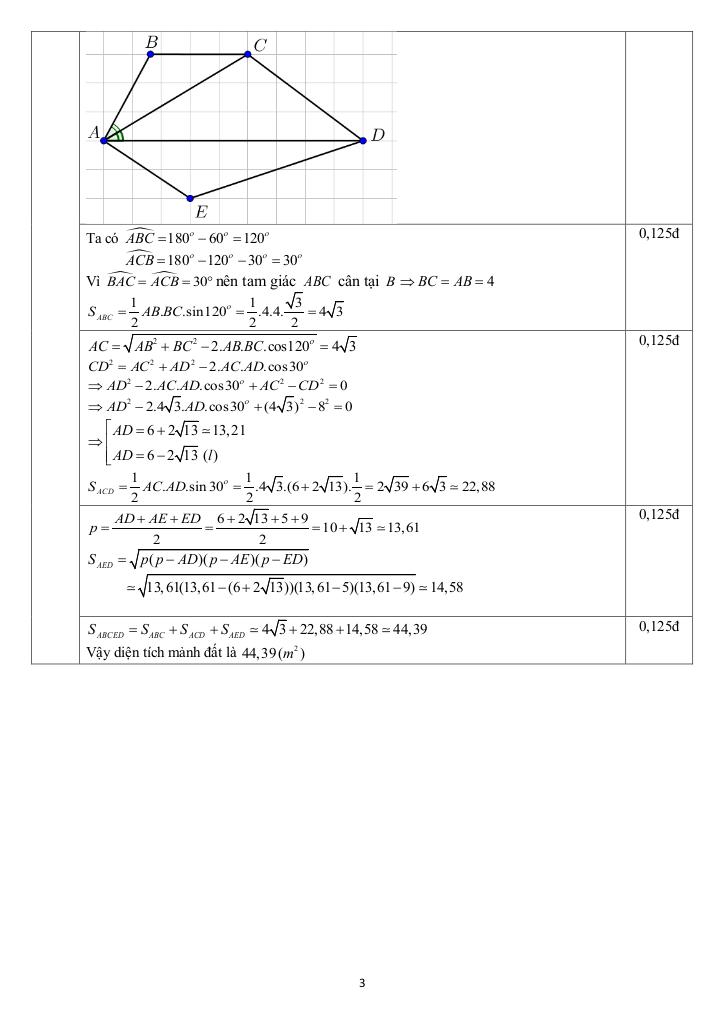 đề giữa học kỳ 1 toán 10 năm 2025 – 2026 trường thpt lý tự trọng – đà nẵng 9