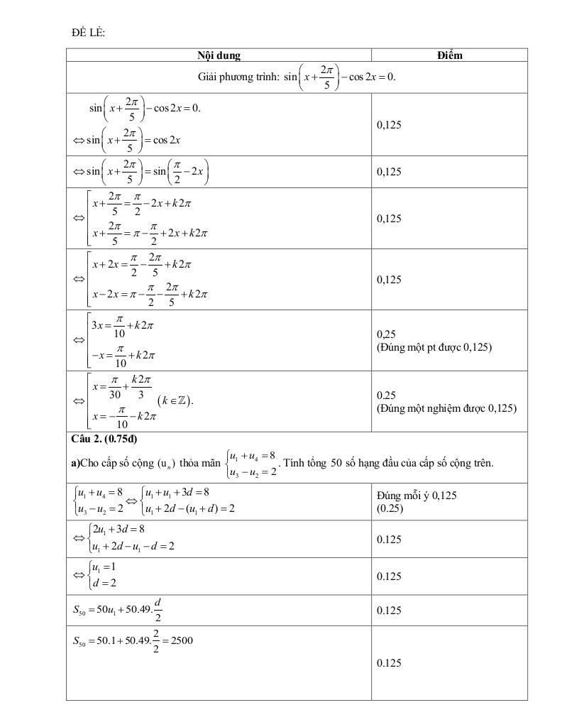 đề giữa học kỳ 1 toán 11 năm 2025 – 2026 trường thpt lý tự trọng – đà nẵng 7