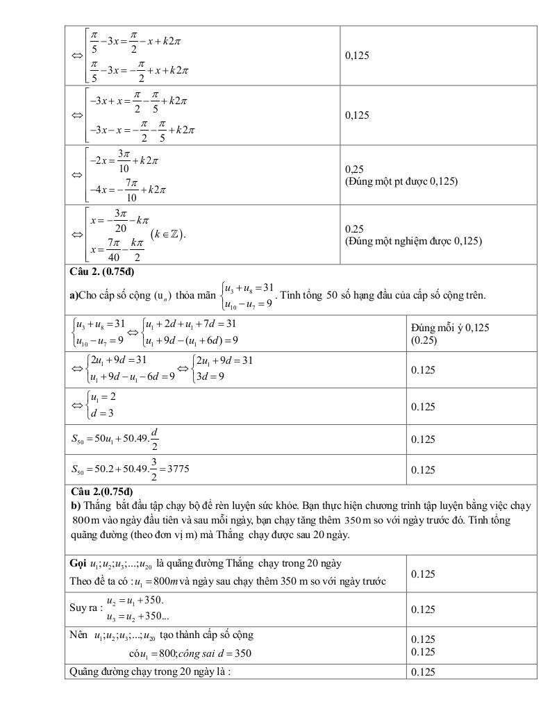 đề giữa học kỳ 1 toán 11 năm 2025 – 2026 trường thpt lý tự trọng – đà nẵng 9