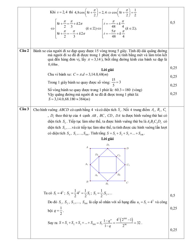 đề giữa học kỳ 1 toán 11 năm 2025 – 2026 trường thpt nam lương sơn – phú thọ 9