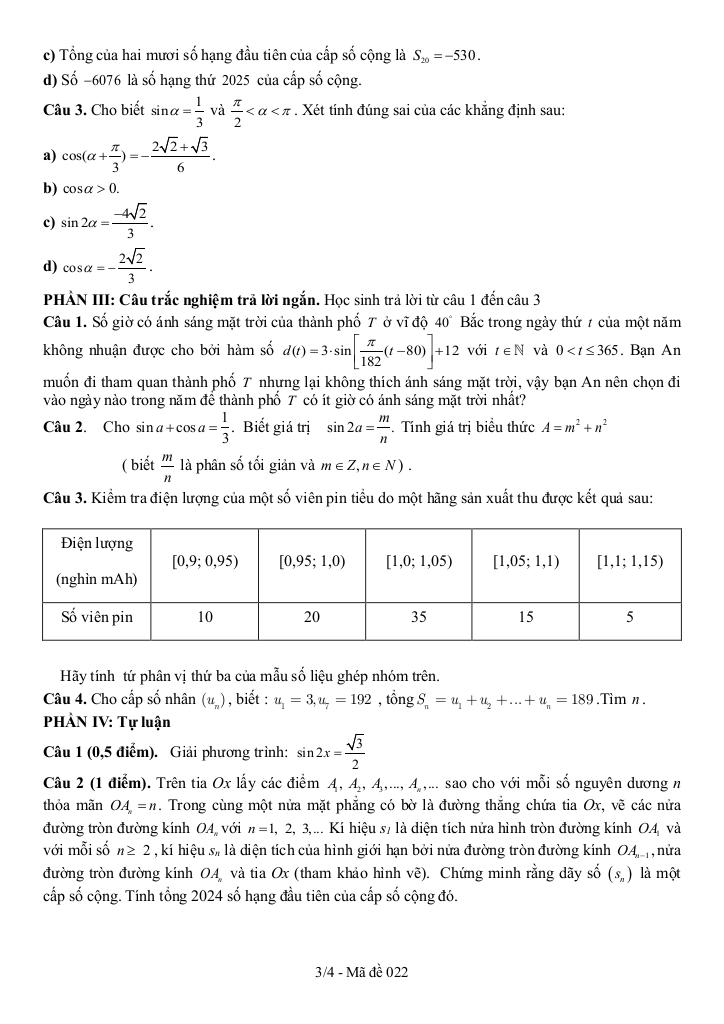 đề giữa học kỳ 1 toán 11 năm 2025 – 2026 trường thpt ngô gia tự 1 – đắk lắk 6