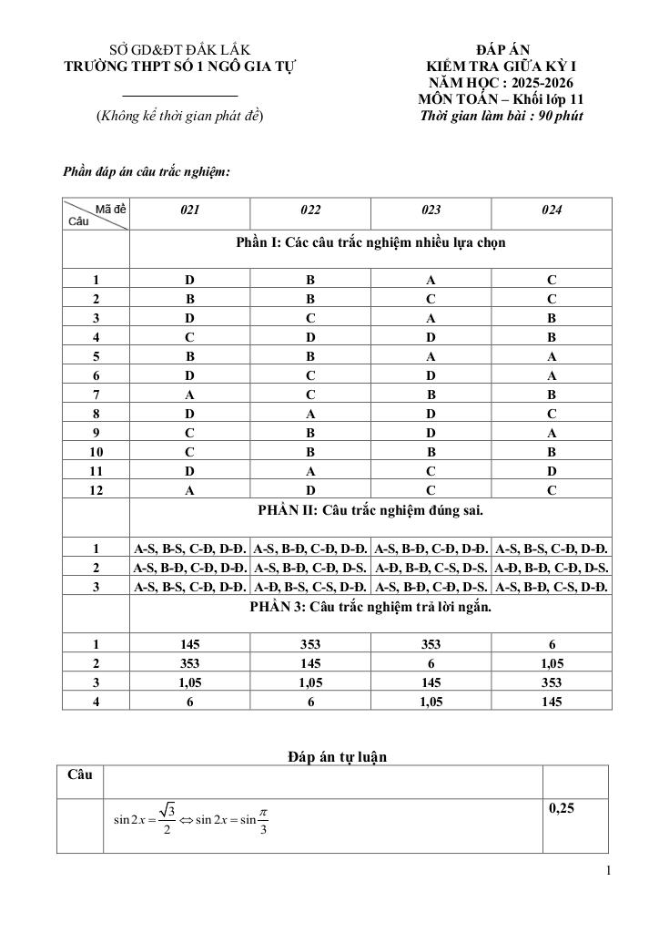 đề giữa học kỳ 1 toán 11 năm 2025 – 2026 trường thpt ngô gia tự 1 – đắk lắk 8