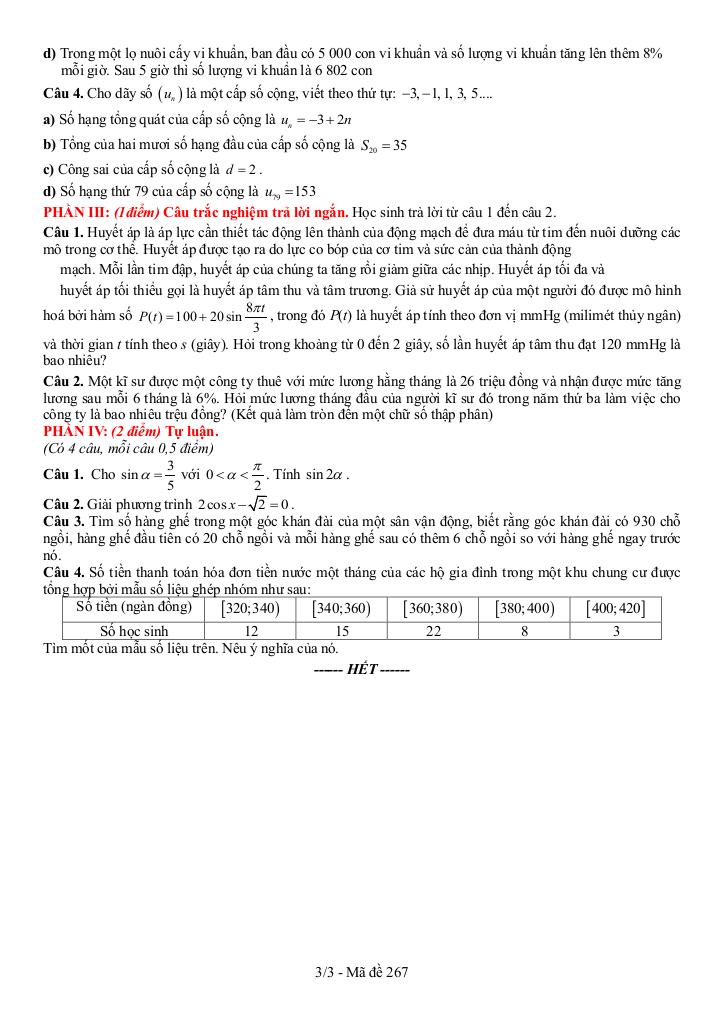 đề giữa học kỳ 1 toán 11 năm 2025 – 2026 trường thpt nguyễn công trứ – đắk lắk 5