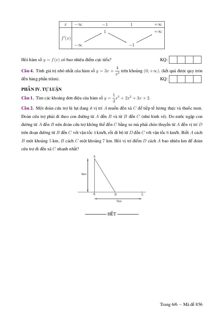 đề giữa học kỳ 1 toán 12 năm 2025 – 2026 trường chuyên lê khiết – quảng ngãi 5