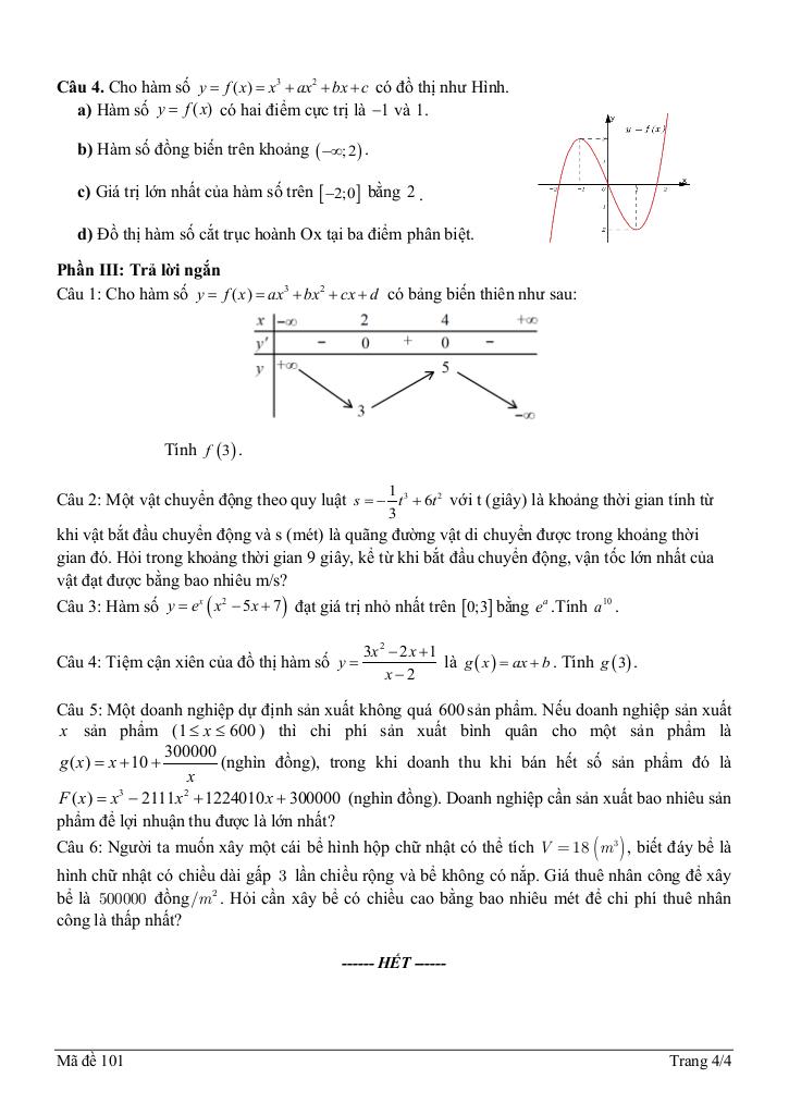 đề giữa học kỳ 1 toán 12 năm 2025 – 2026 trường thpt phan ngọc hiển – cà mau 3